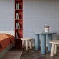 Checks, Sky Mural Wallpaper - room preview 03