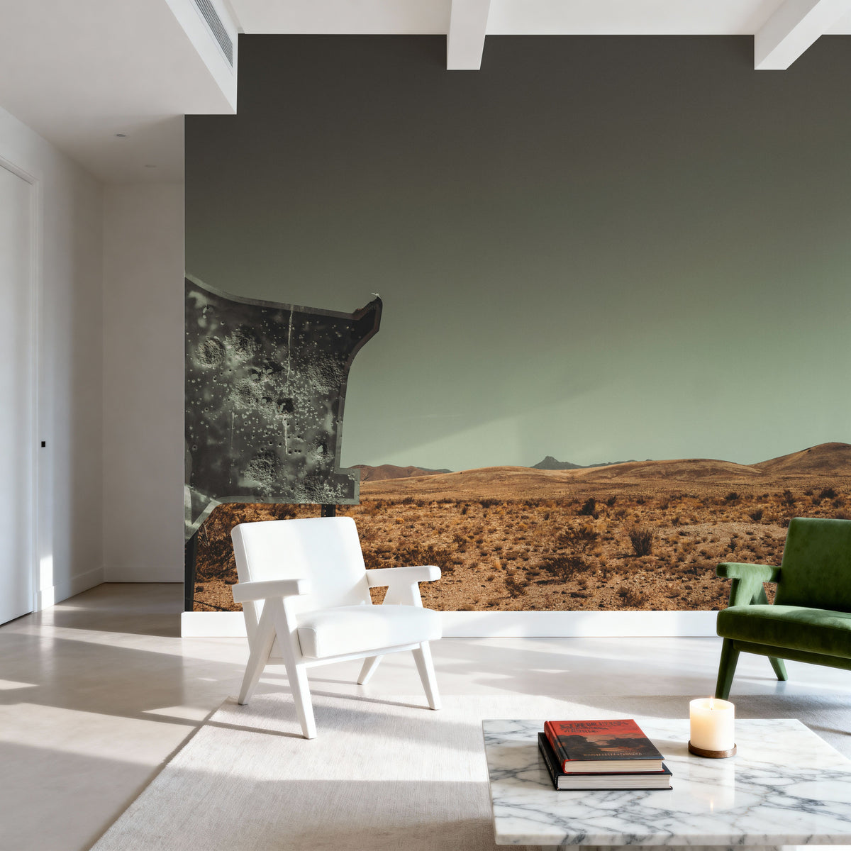 Welcome I Mural Wallpaper - room preview 03