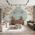 Holiday Form VII Color Mural Wallpaper - room preview 03