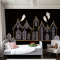 Spooky Gingerbread Manor V Mural Wallpaper - room preview 03
