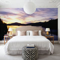 Twilight Voyage Mural Wallpaper - Neutral Tone - room preview 03