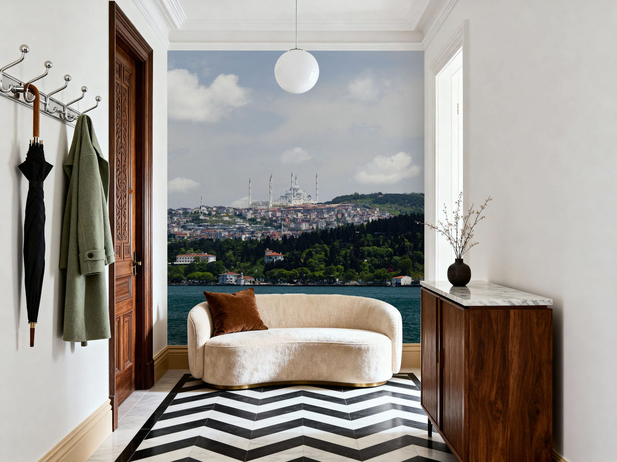 Istanbul Horizon Mural Wallpaper - room preview 03