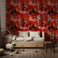 Tropical Flamingo Mural Wallpaper - room preview 03