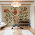 Herbal Botanical III Mural Wallpaper - room preview 03