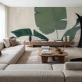 Majestic Leaf Mural Wallpaper - room preview 03