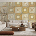 Copper Bird Mural Wallpaper - room preview 03