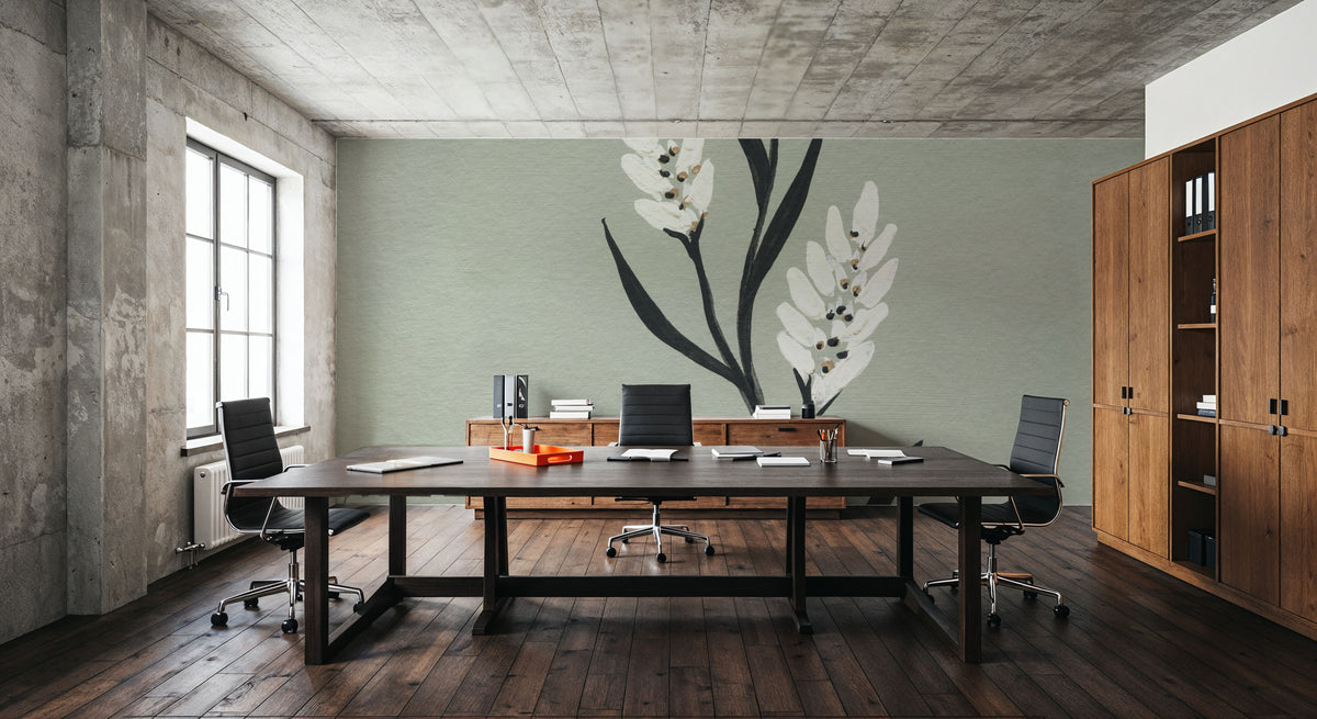 Petite Floral III Mural Wallpaper - room preview 03