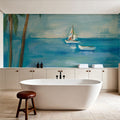 Turquoise Bay I Mural Wallpaper - room preview 03