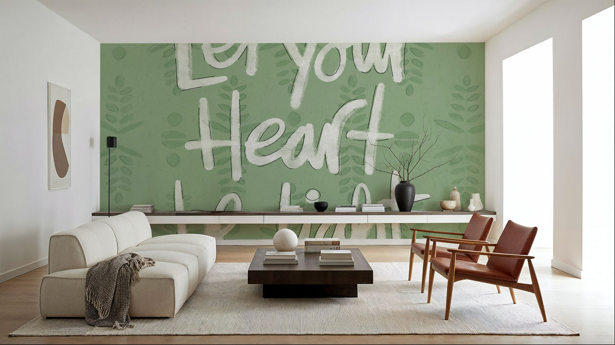Festive Blooms XI Mural Wallpaper - room preview 03