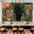 Boho Jungle Prowlers Mural Wallpaper - room preview 03