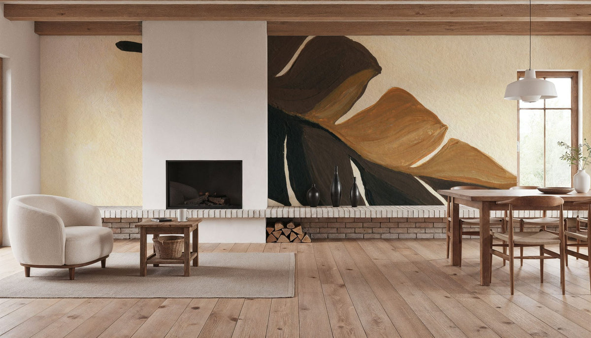 Tropical Leaf II Mural Wallpaper - room preview 03