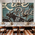Street Machines II Mural Wallpaper - room preview 03