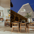 Urban Skyline Majesty Mural Wallpaper - room preview 03