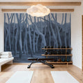 Dune Forest, Blues Mural Wallpaper - room preview 03