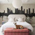 Riyadh Saudi Arabia Skyline Concrete Mural Wallpaper - room preview 03
