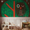 Happy Camper Night Owl Mural Wallpaper - room preview 03