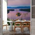 Emerald Bay Aerial Mural Wallpaper - room preview 03