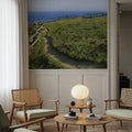 Coastal Wildflower Path Mural Wallpaper - room preview 03