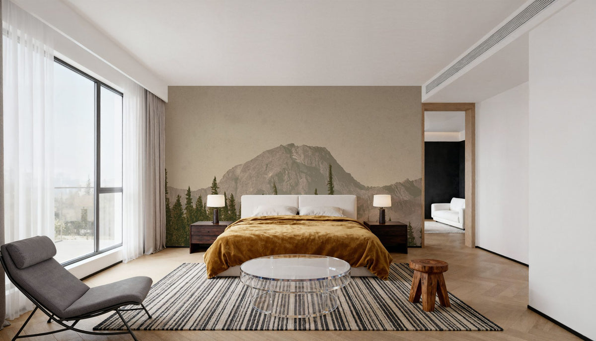 Mountainous IV Mural Wallpaper - room preview 03