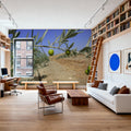 Olive Field Mural Wallpaper - room preview 03