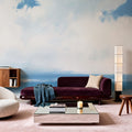 Cloudy Clouds Mural Wallpaper - room preview 03