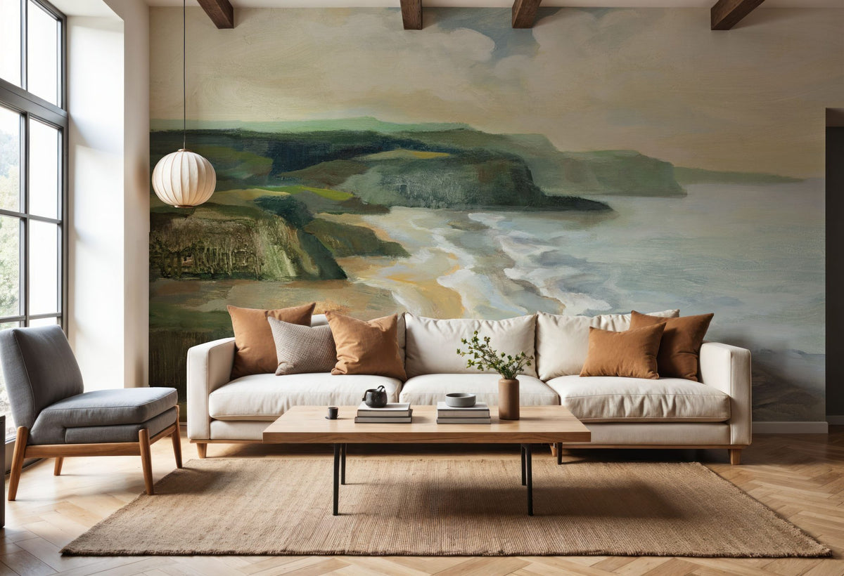 Irish Coast Mural Wallpaper - room preview 03