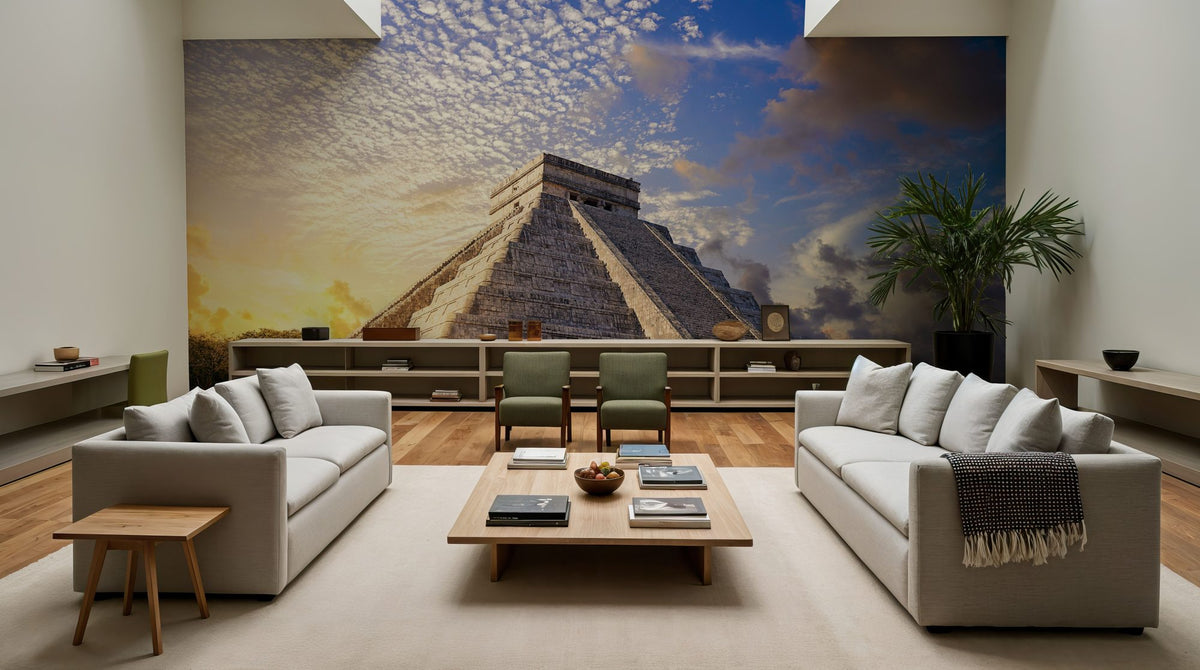 Temple of the Sky Mural Wallpaper - room preview 03