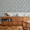 Emerald Trellis, Sky Mural Wallpaper - room preview 03