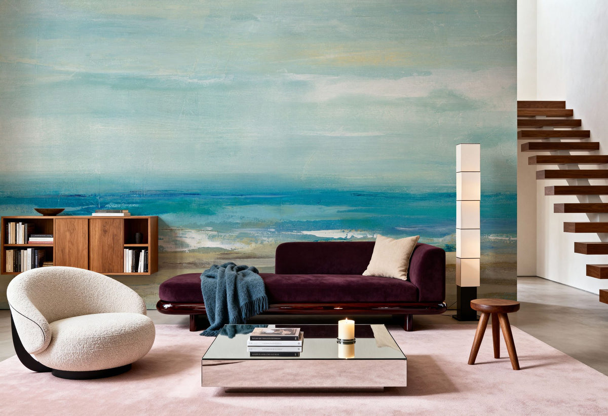 Sea Coast Mural Wallpaper - room preview 03