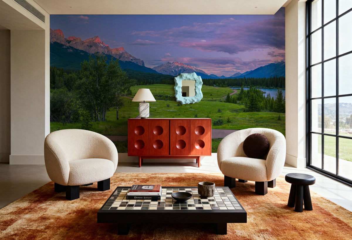 Trail Running Canada Mural Wallpaper - room preview 03