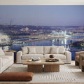 Twilight Riverfront Mural Wallpaper - room preview 03