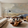 Silver Cloud Mural Wallpaper - room preview 03