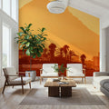 Mediterranean Sunset Mural Wallpaper - room preview 03