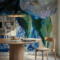August Blooms Mural Wallpaper - room preview 03