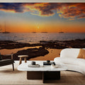 Formentera Sunset Mural Wallpaper - room preview 03