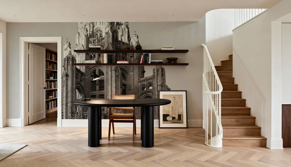 Chicago Skyline VIII Mural Wallpaper - room preview 03