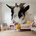 Pippa the Goat IV Mural Wallpaper - room preview 03
