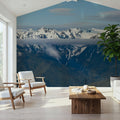 Snowy Tops Mural Wallpaper - room preview 03