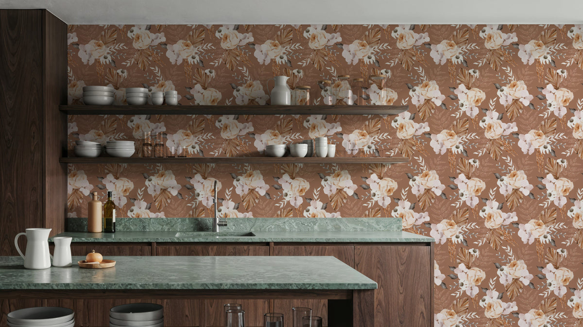 Birch Boquet Mural Wallpaper - room preview 03