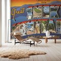 Greetings From Smokey Mountains Mural Wallpaper - room preview 03
