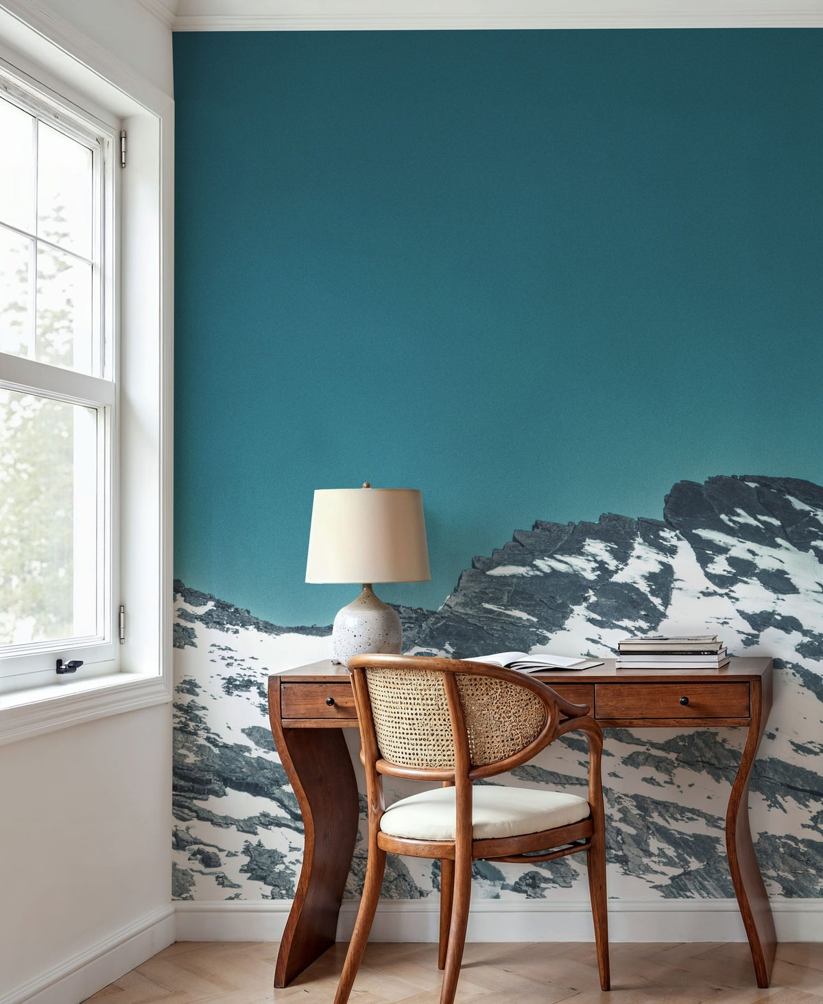 Jasper Mountain Series I Mural Wallpaper - room preview 03