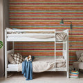 Spicy Lines Mural Wallpaper - room preview 03