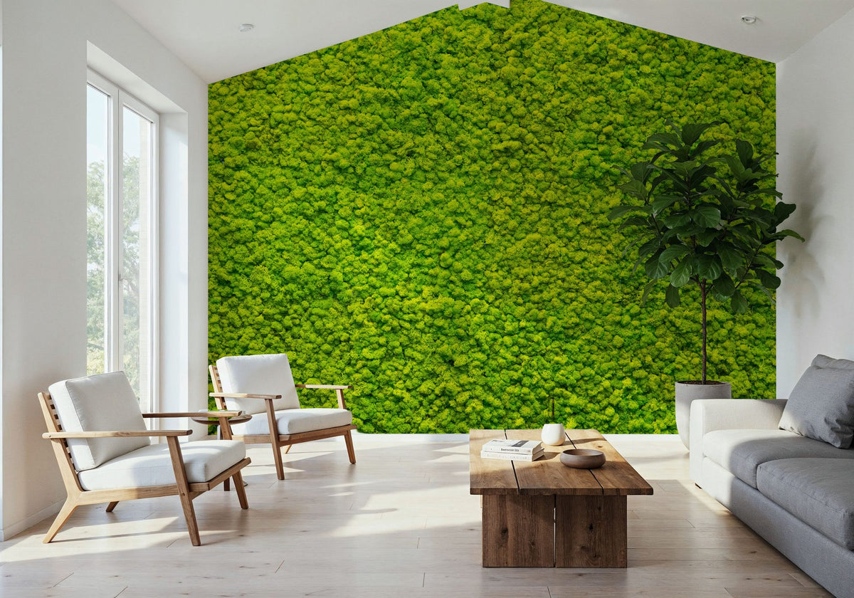 Moss Mat Mural Wallpaper - room preview 03