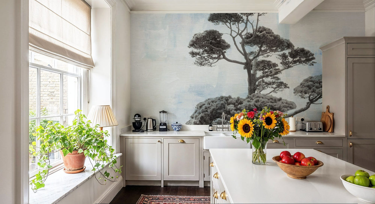 Salcombe Tree Mural Wallpaper - room preview 03