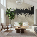 Istanbul Turkey Skyline Concrete Mural Wallpaper - room preview 03
