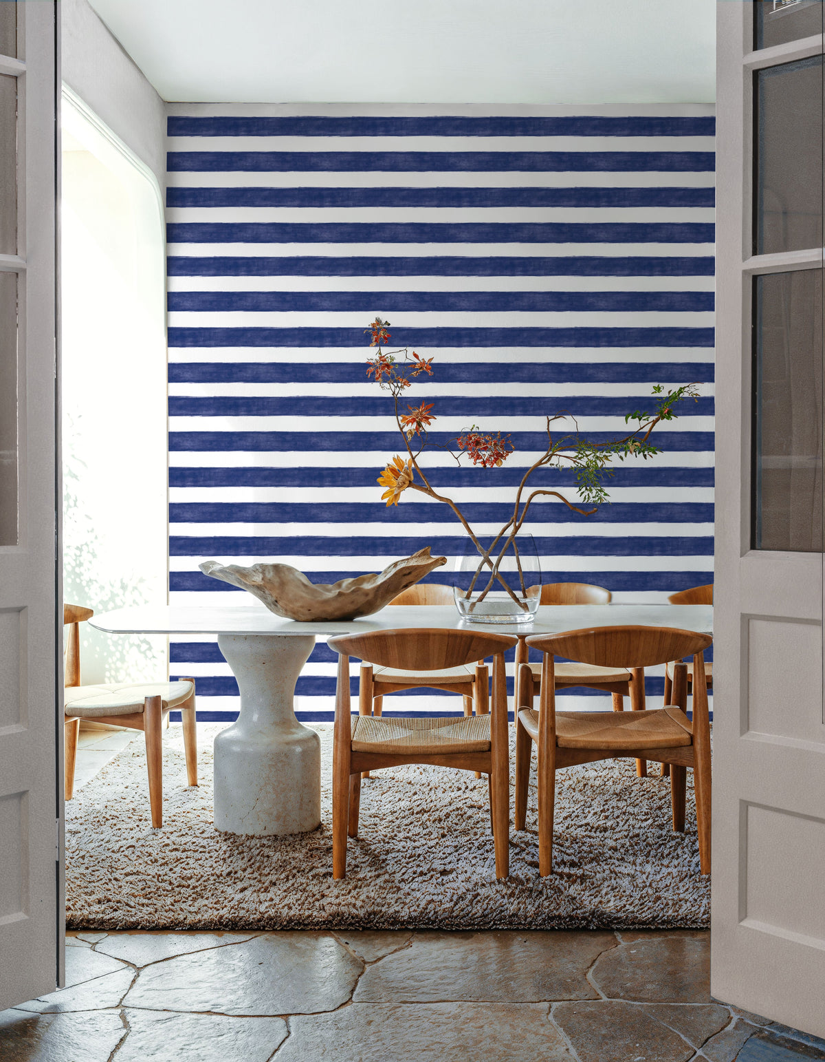 Sino Lines Mural Wallpaper - room preview 03