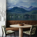 Crystalline Alpine Mirror Mural Wallpaper - room preview 03