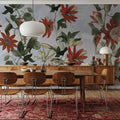 Contemporary Clematis Mural Wallpaper - Edition 4 - room preview 03