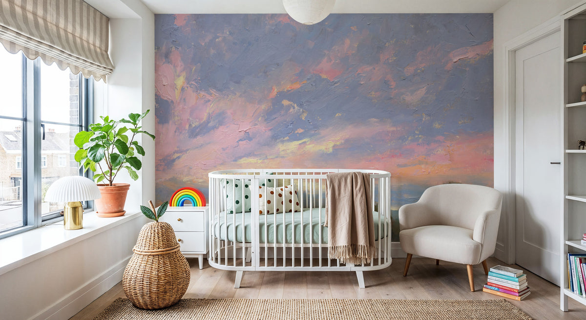 Skies Aglow Mural Wallpaper - room preview 03