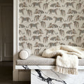 Land of the Leopard Mural Wallpaper - room preview 03